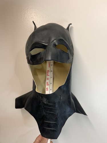 Rubber batman mask cosplay - rubber,