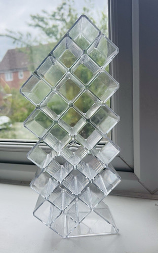 Clear acrylic tabletop - tabletop, perfume