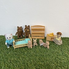 Mixed Bundle Vintage Sylvanian Families Furniture Animals Duck Ring Float