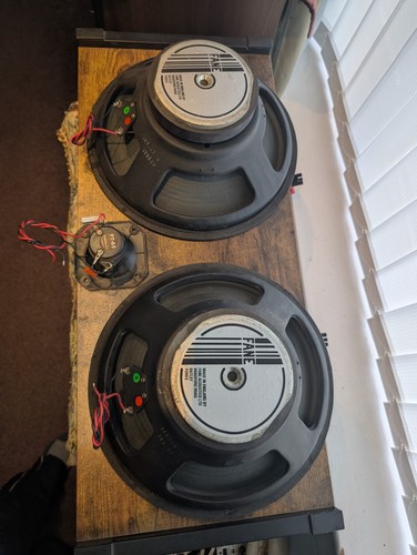 Fane guitar speakers - guitar,