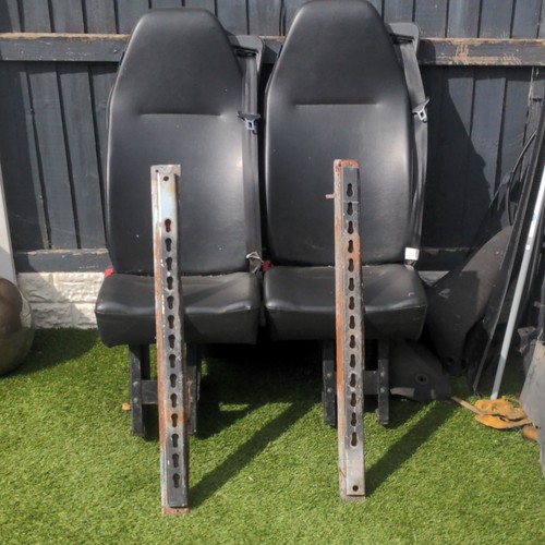 Campervan seats with bracket - with,