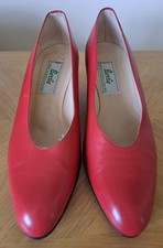 Vintage Bertie Red Leather