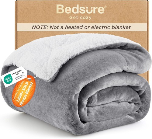 Bedsure sherpa fleece - sherpa,