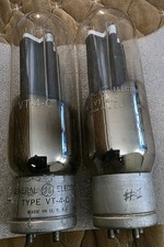 Vintage PAIR GE JAN 211 VT 4 C