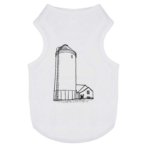 Grain silo pet - silo', dog