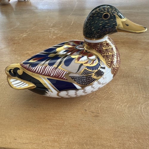 Royal crown derby mallard - crown, duck