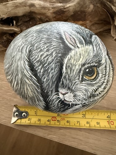 Large original rabbit - large, painting