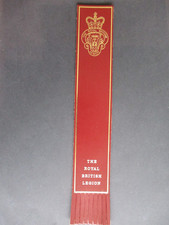 Leather BOOKMARK The Royal