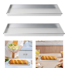 Non-stick baking tray, cake