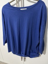 Betty Barclay Blue Long Sleeved Top Size 18
