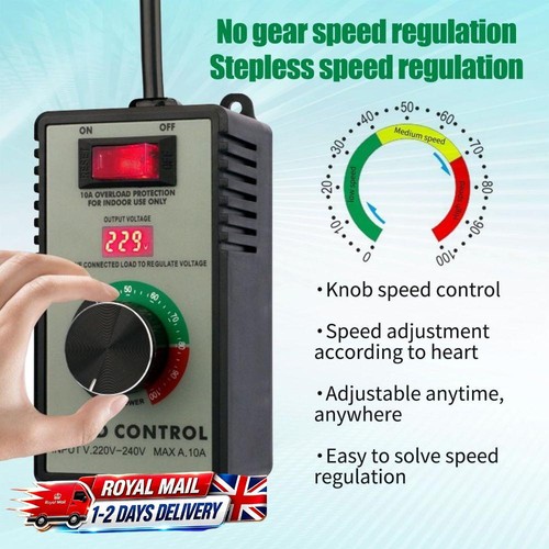 Speed controller motor display - controller,