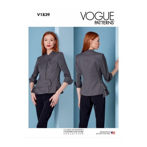 Vogue sewing pattern v1839 - vogue,