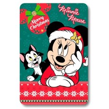 Disney Minnie Mouse Christmas Polar Blanket (100 x 140cm)