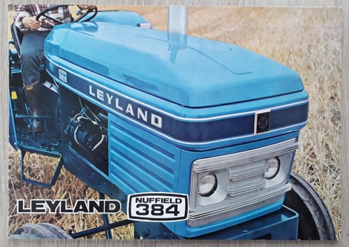 Leyland nuffield 384 - nuffield, tractor