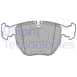 Delphi lp1003 brake pad - delphi, set
