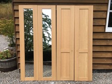 reclaimed John Lewis fitted bedroom cupboard doors with fittings