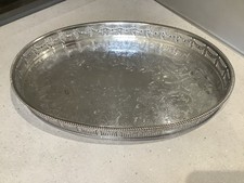 Antique EHP Silver Plated Oval