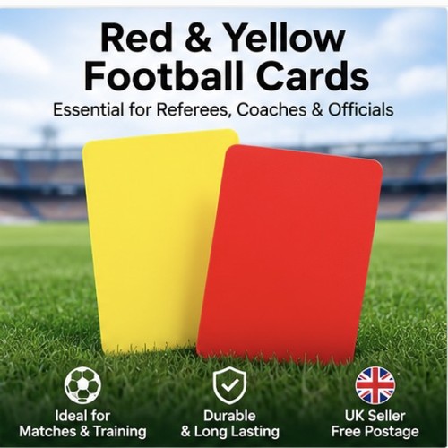 Football red and yellow - red,