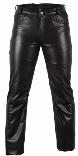 Mens real leather - biker, pants