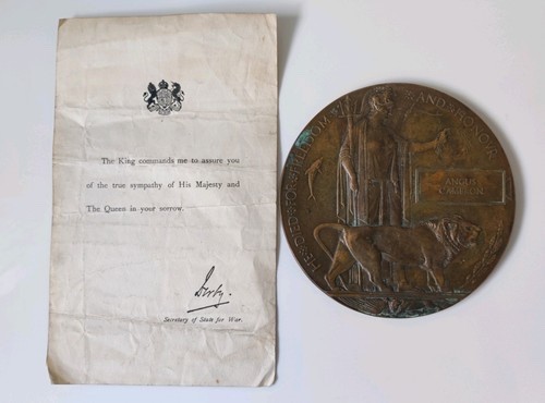 Ww1 memorial plaque - memorial, with
