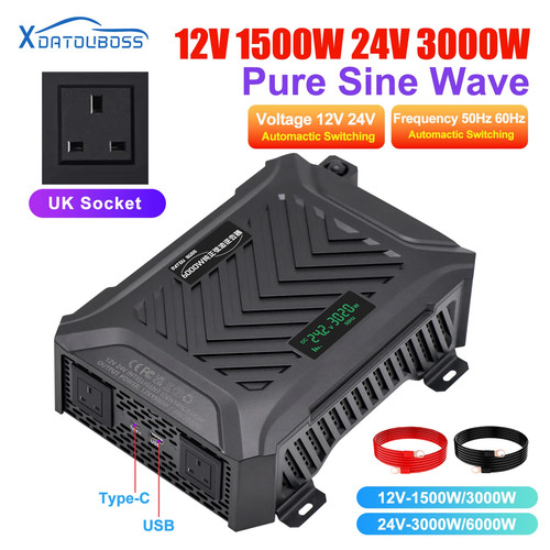 3000w 6000w 12v 24v - 12v/24v, 240v