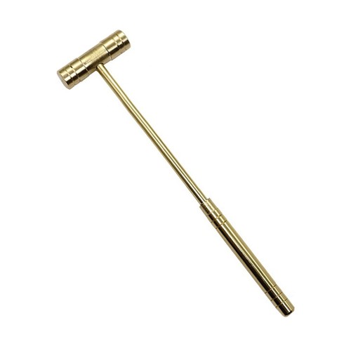 Small brass hammer - hammer, detachable