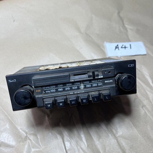 Classic philips car radio - car,