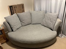 Lovely grey curved cuddle