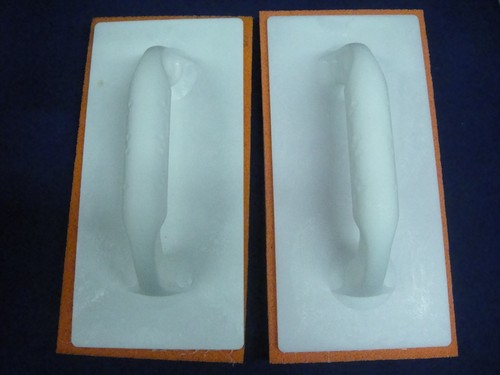 Orange sponge plastering - orange,