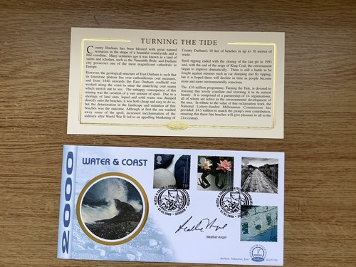 Water coast 2000 benham fdc - coast,