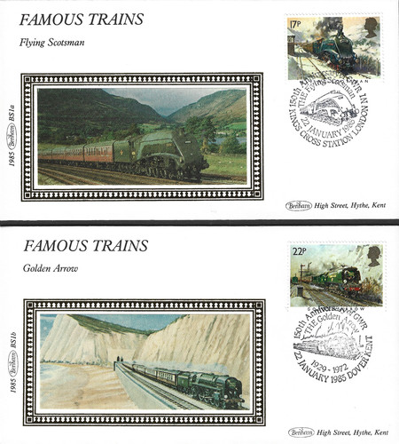 1985 famous trains set - famous, 5