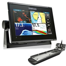 Simrad GO9 XSE 9 Inch Chart