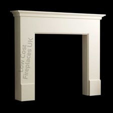 ELECTRIC GAS IVORY MANTEL