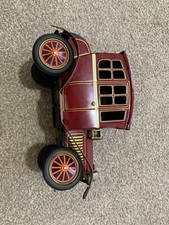 Japanese Vintage Tin Litho Old Timer Car 