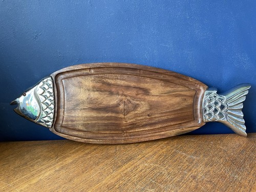 Vintage fish wooden - fish,