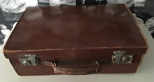 Vintage brown leather - vintage,