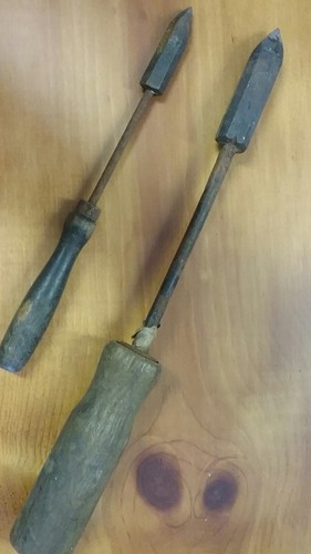 Antique soldering irons set - antique, irons.