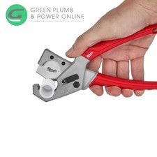 Milwaukee Rubber & Plastic Pipe Cutter PEX PB  MDPE PE  Electrical Conduit