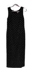 Libra Black Polka Dot Maxi