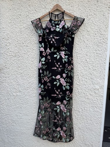 Lipsy london black pink - black, floral