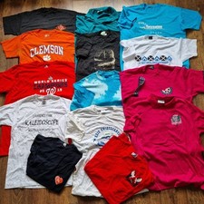 USA Graphic T Shirt Wholesale Bundle Joblot X37 Single Stitch Vintage Modern Mix