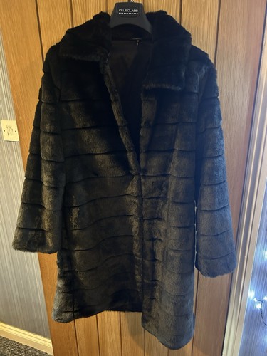 Emma morgan faux fur coat - faux,