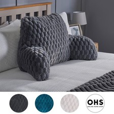 Waffle Cuddle Cushion Faux Fur