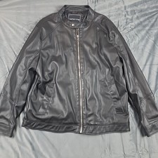 Re Herring Men's Black Faux