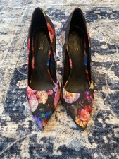 Next Floral High Heels Size 4