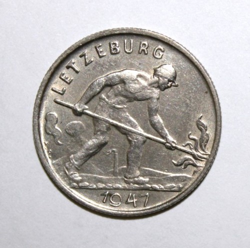 Luxembourg 1 franc 1947 - s7,