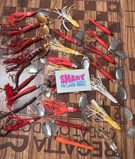 fishing lures spinner perch jack pike trout fishing spinning flying c & muppets