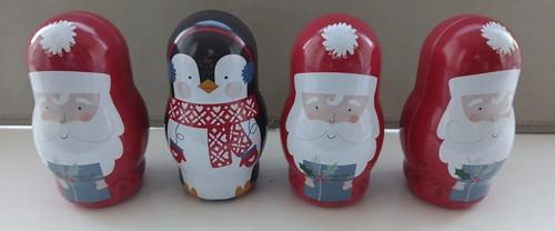 Christmas santa penguin - christmas,