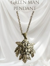 Green Man Pendant Lead-Free