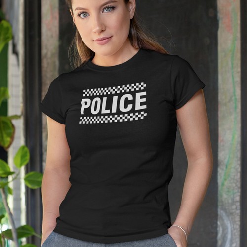 Police shirt men women fancy - t,